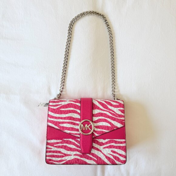 Michael Kors Zebra Print Crossbody Bag - Picture 7 of 16